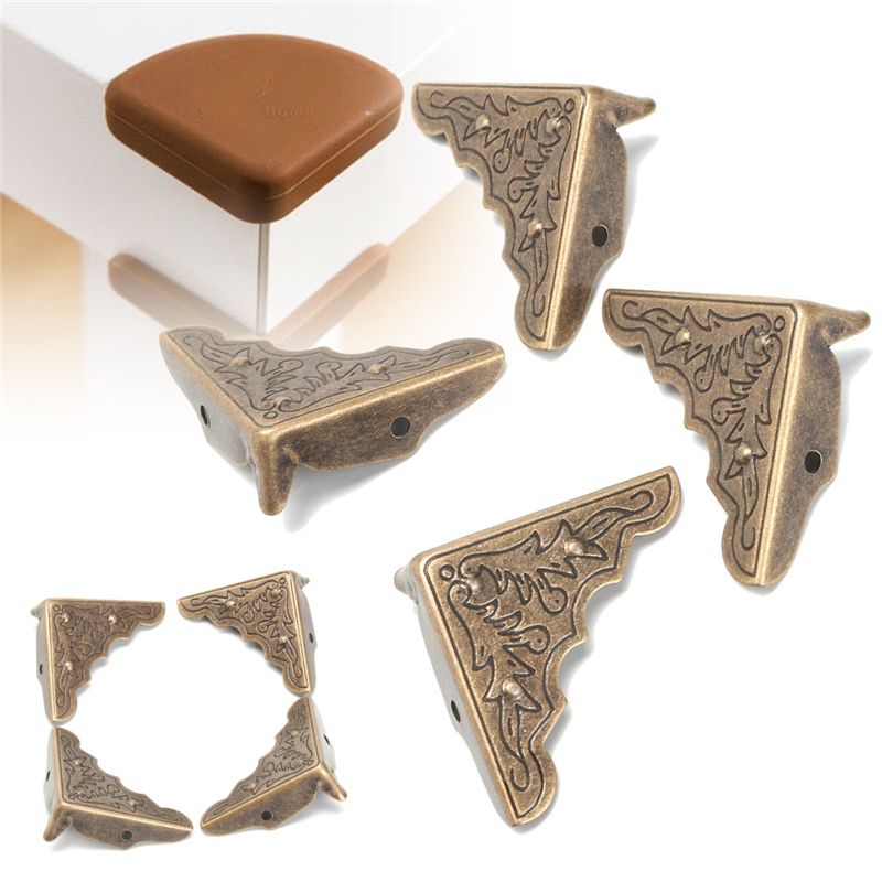 12Pcs-Wooden-Wine-Case-Chest-Jewelry-Box-Feet-Leg-Decorative-Corner-Protector-1268625