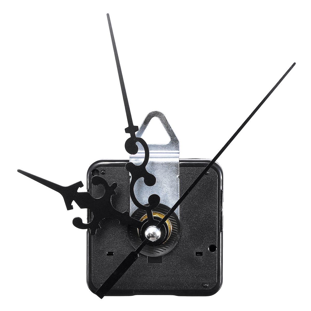 12mm-GoldBlack-Quartz-Silent-Clock-Movement-Mechanism-Module-DIY-Kit-Hour-Minute-Second-without-Bat-1333712