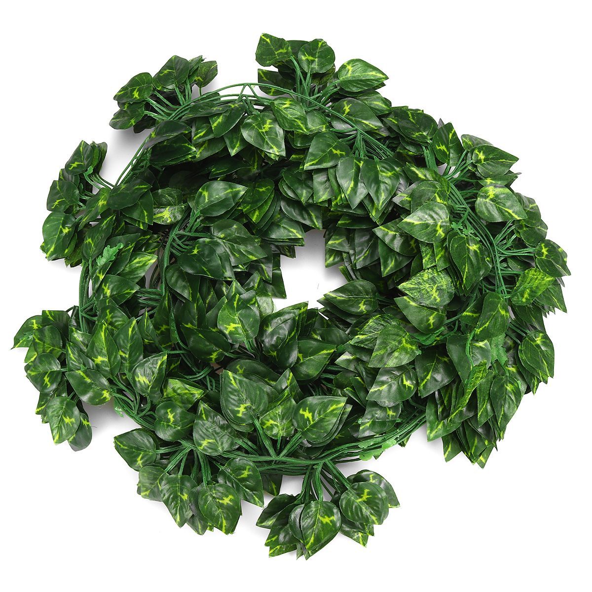 12pcsPack-Artificial-Rattan-Advanced-Silk-Cloth-Grape-Green-Dill-Leaves-Decor-1716621