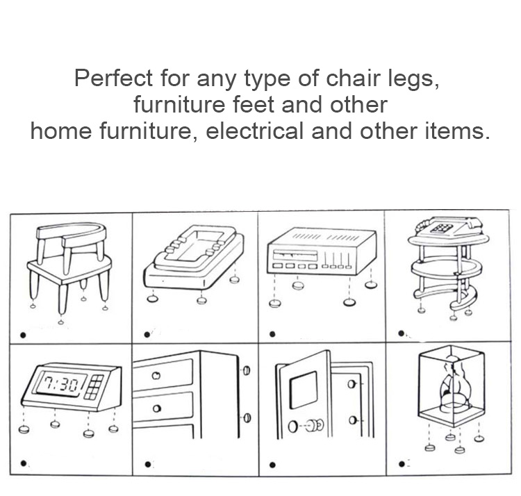 130Pcs-Adhesive-Felt-Furniture-Pads-Chair-Leg-Floor-Protect-Round-Square-Pad-1664274