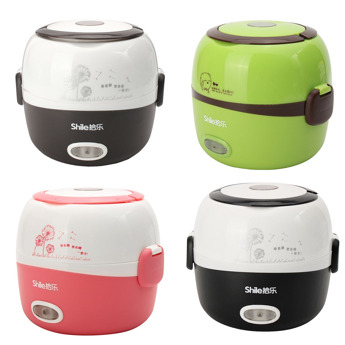 13L-Electric-Portable-Lunch-Box-Rice-Cooker-Steamer-2-Layer-Stainless-Steel-Container-Food-1179956