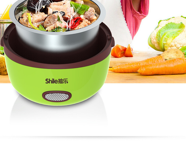 13L-Electric-Portable-Lunch-Box-Rice-Cooker-Steamer-2-Layer-Stainless-Steel-Container-Food-1179956