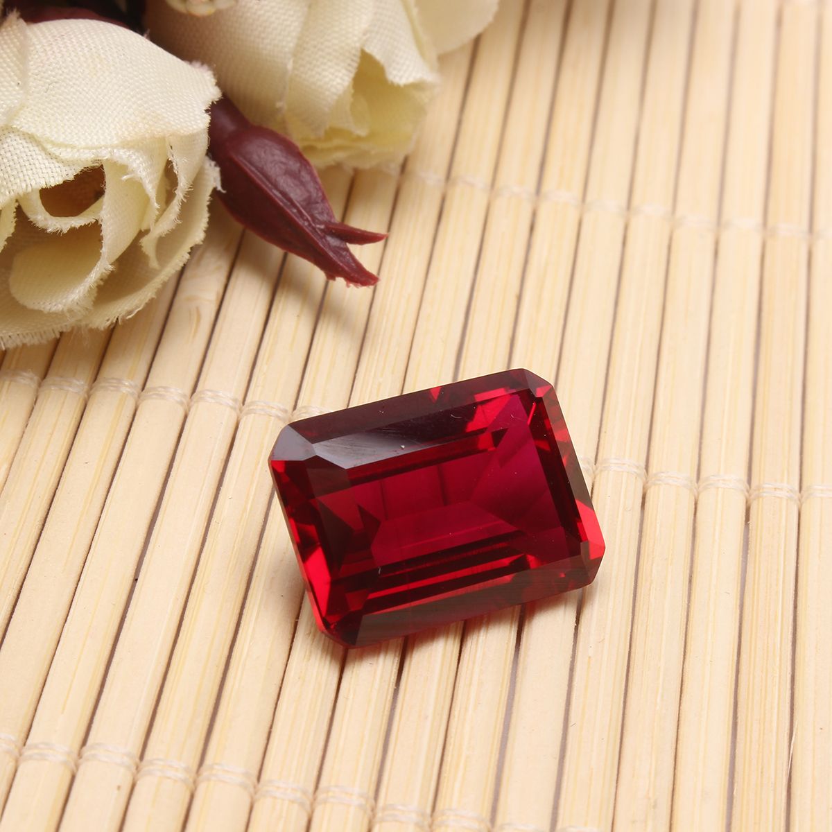 13x18mm-Unheated-Rectangular-SHape-Pigeon-Blood-Red-Ruby-Cut-Loose-Gems-Home-Decorations-1472780