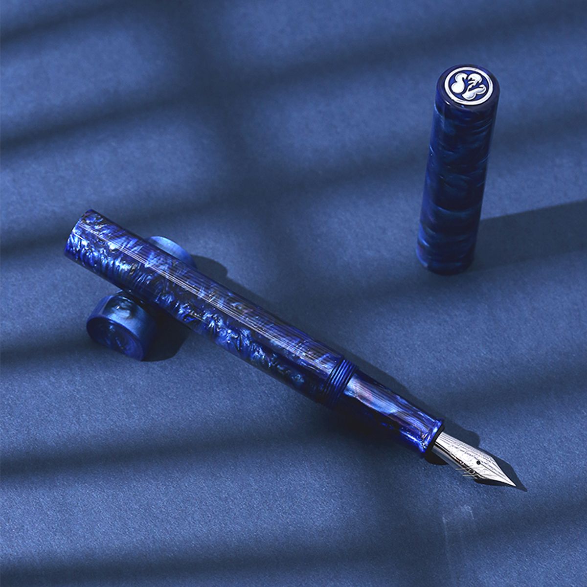 145x15cm-Screw-Cap-F-shape-Iridium-Nib-LIY-Fountain-Pen-With-Box-Student-Office-Ink-Pens-1470958