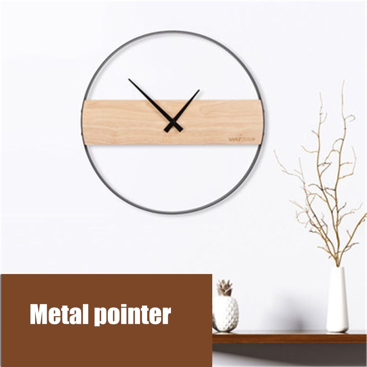 14quot16quot-Inddoor-Silent-Round-Hanging-Wall-Clock-Home-Office-Living-Room-Decorations-1630267