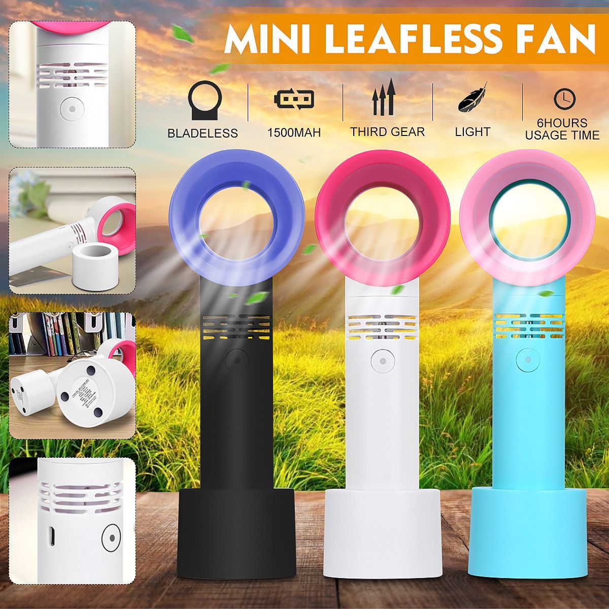 1500mAh-Mini-Portable-Fan-Bladeless-Hand-Held-Fan-Cooler-Cooling-USB-Small-1741222