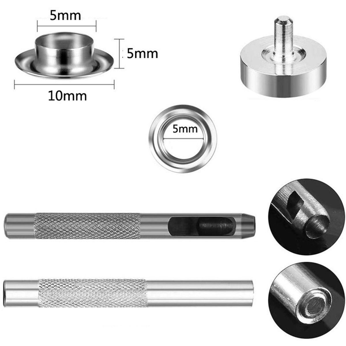 150PCS-Clothing-Luggage-Accessories-Eyelet-Button-Eyelet-Button-DIY-Tool-Kit-Copper-1731520