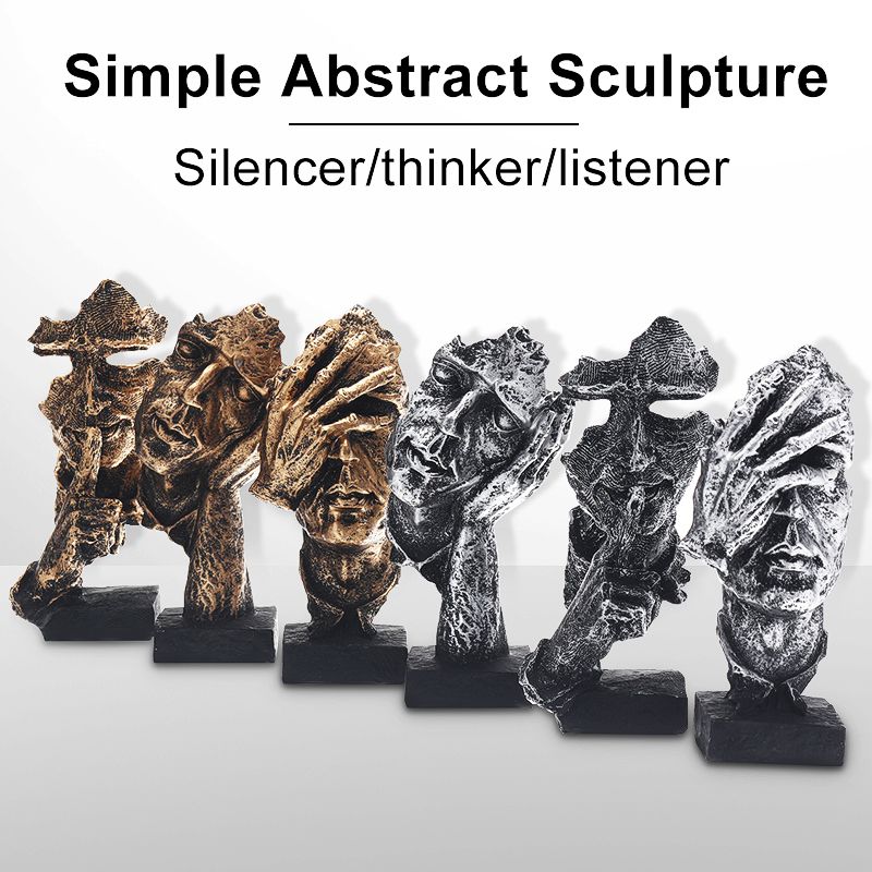 165cm-Modern-Resin-Figure-Statue-Abstract-Sculpture-Craft-Art-Home-Ornament-1719565