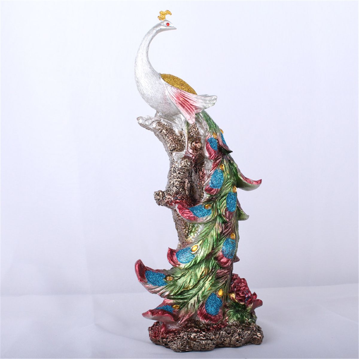 165x125x42cm-Peacock-Statue-Resin-Decorations-Sculpture-Home-Study-Room-Desktop-Gift-1475743