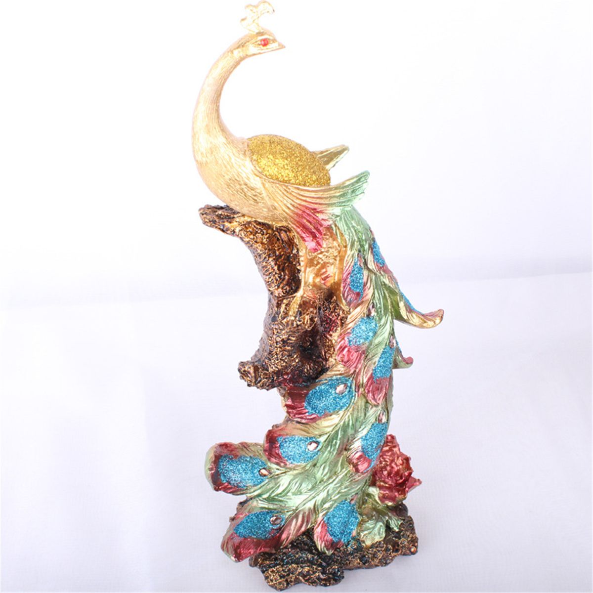 165x125x42cm-Peacock-Statue-Resin-Decorations-Sculpture-Home-Study-Room-Desktop-Gift-1475743