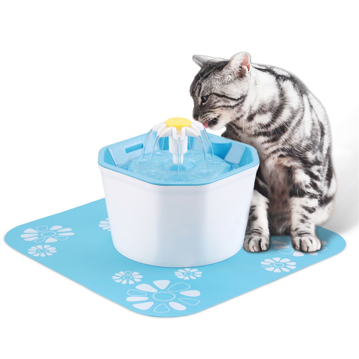 16L-DC-5V-Flower-Pet-Drinking-Waterer-Fountain-Electric-Cat-Dog-Automatic-Bowl-Filter-1507989