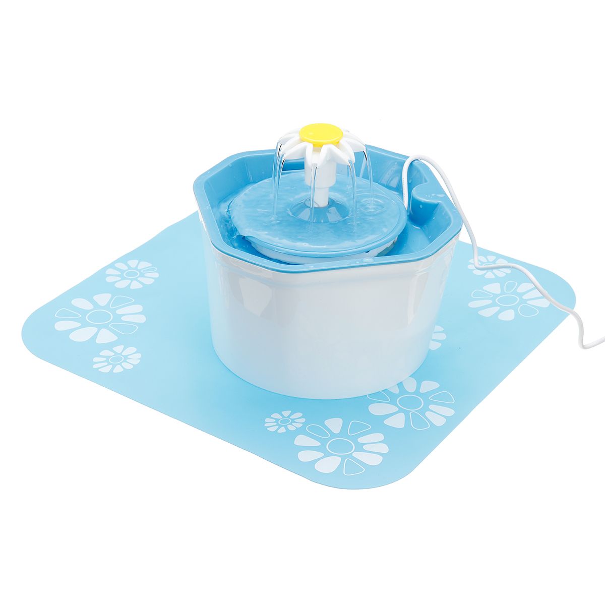 16L-DC-5V-Flower-Pet-Drinking-Waterer-Fountain-Electric-Cat-Dog-Automatic-Bowl-Filter-1507989