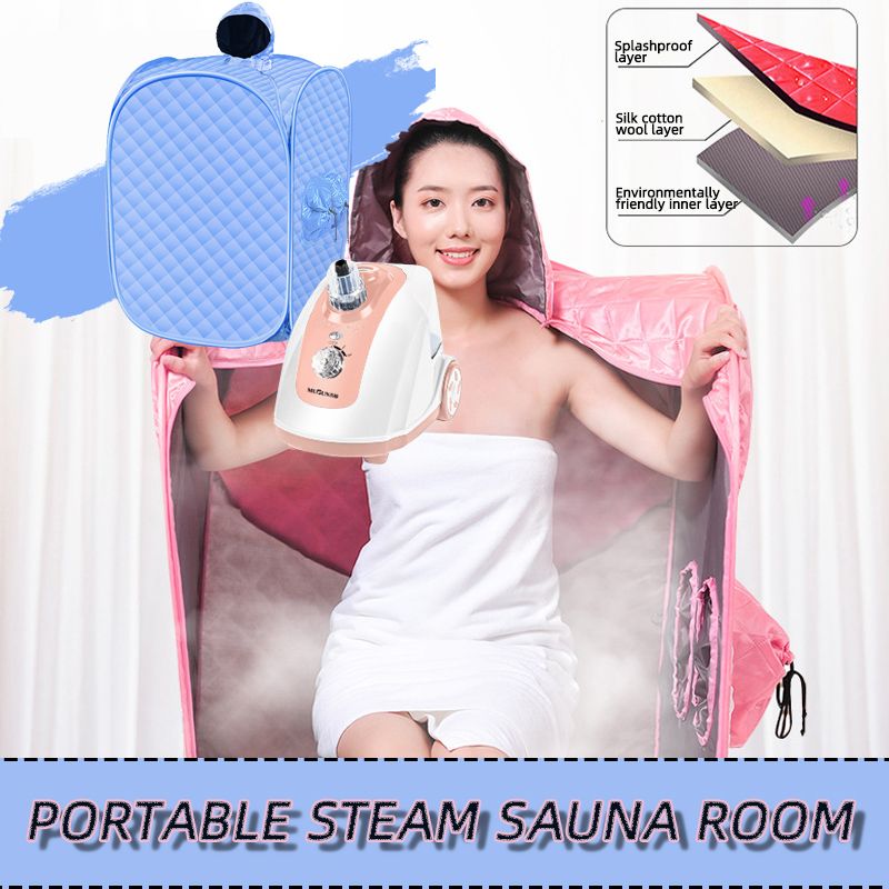 17L-1800W-Steam-Sauna-Spa-Room-Home-Full-Body-Slimming-Folding-Detox-Therapy-1763314