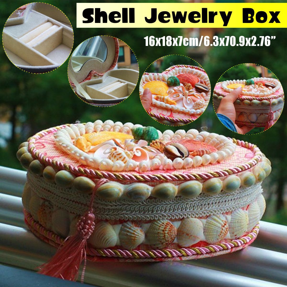 18cm-Shell-Heart-Jewelry-Box-Ear-Studs-Necklace-Ring-Storage-Case-Organizer-1736369