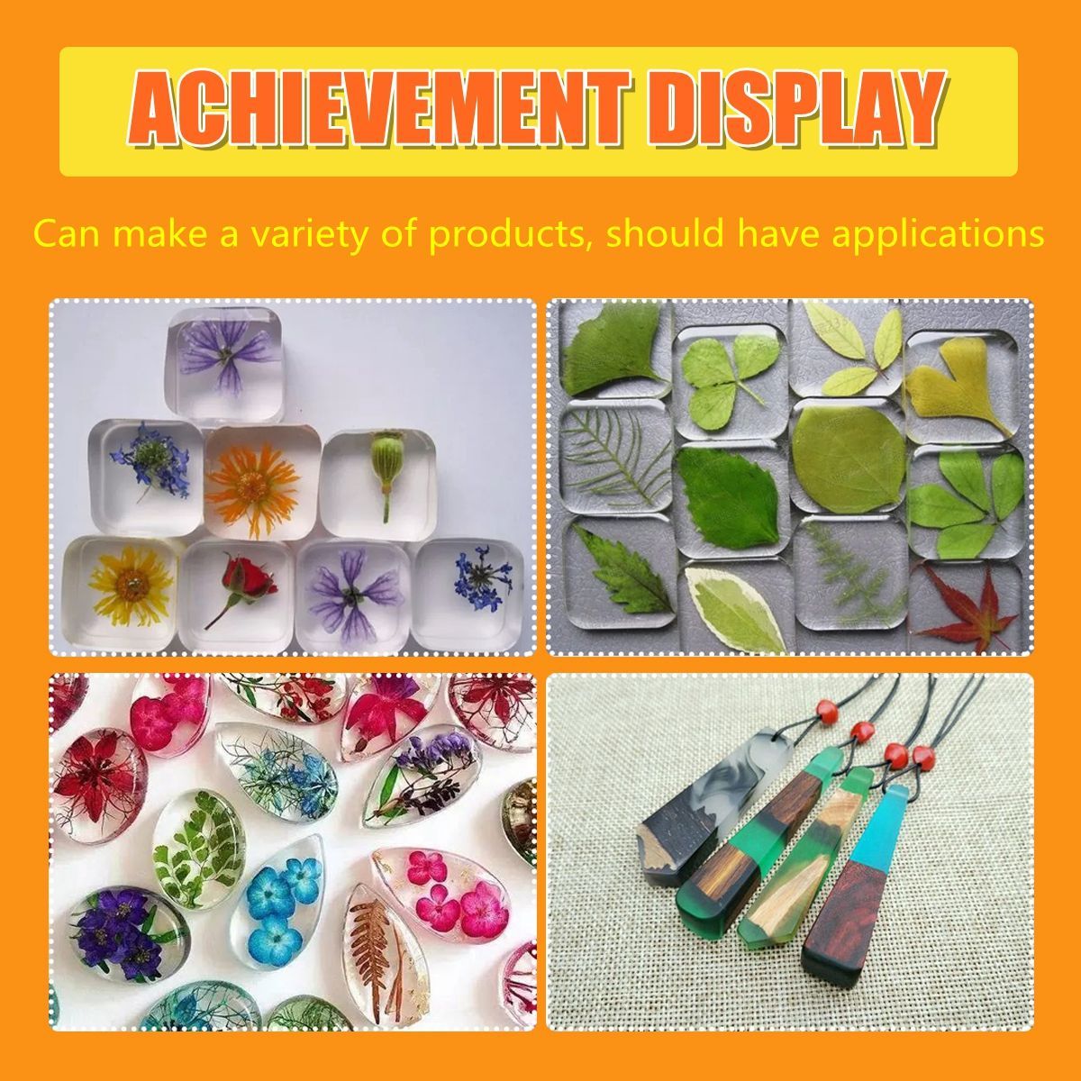 18pcs-Jewelry-Mould-Handmade-Crystal-Glue-Mould-Set-Resin-Silicone-DIY-Mold-Kit-1739573