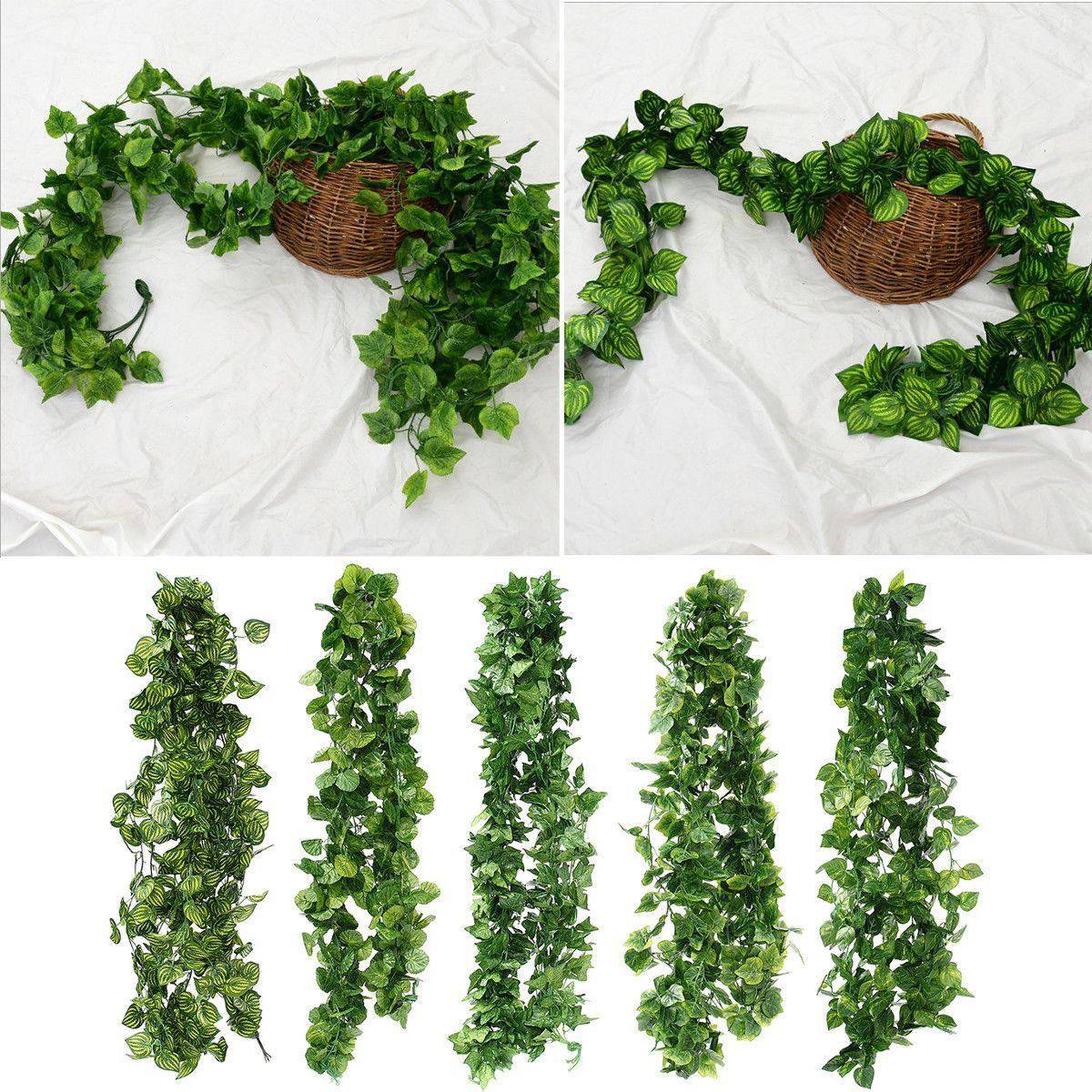 198cm-Artificial-Ivy-Leaf-Vine-Foliage-Green-Hanging-Garland-Plant-Home-Wedding-Decorations-1557782