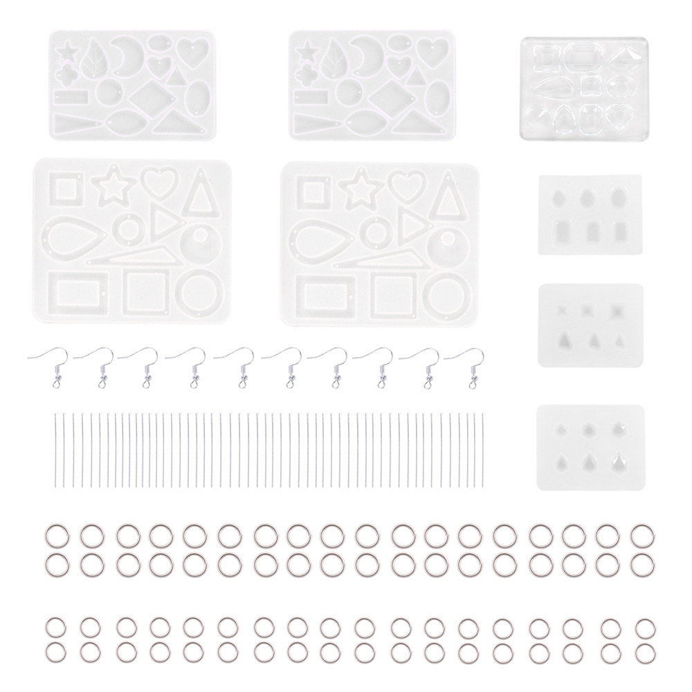 198pcs-Silicone-Jewelry-Casting-Mould-DIY-Earring-Pendant-Tools-Eardrop-Necklace-Bracelet-Jewelry-Ma-1675415