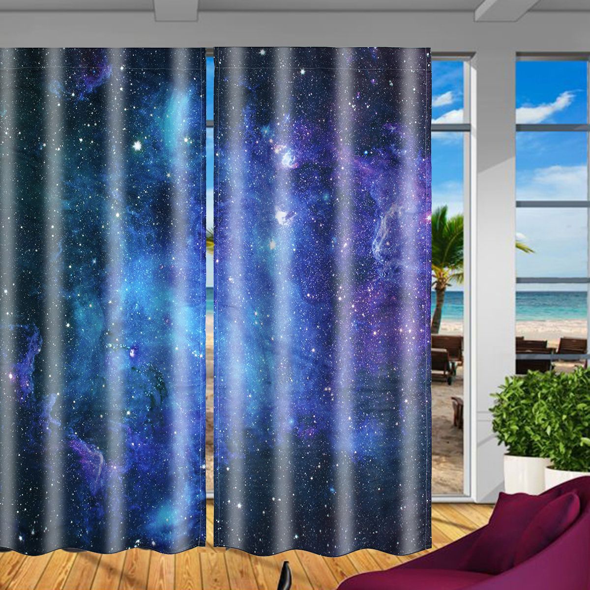 2-Panel-Blackout-Blinds-Thermal-Insulated-3D-Printed-Galaxy-Window-Curtains-Screens-1542466