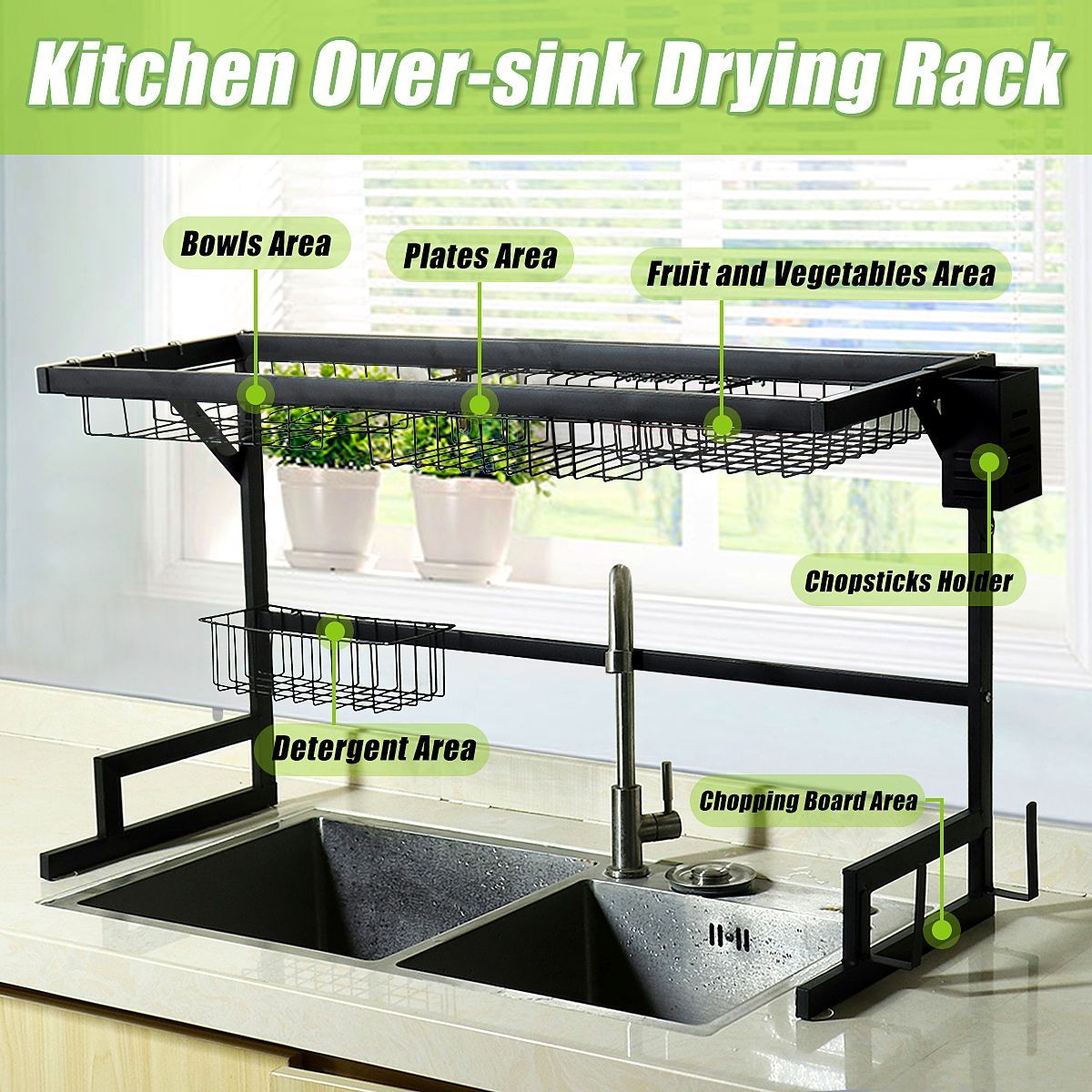 2-Tier-Dish-Drainer-Over-Double-Sink-Drying-Rack-Draining-Tray-Fruit-Plate-Bowl-Kitchen-Storage-Rack-1566784