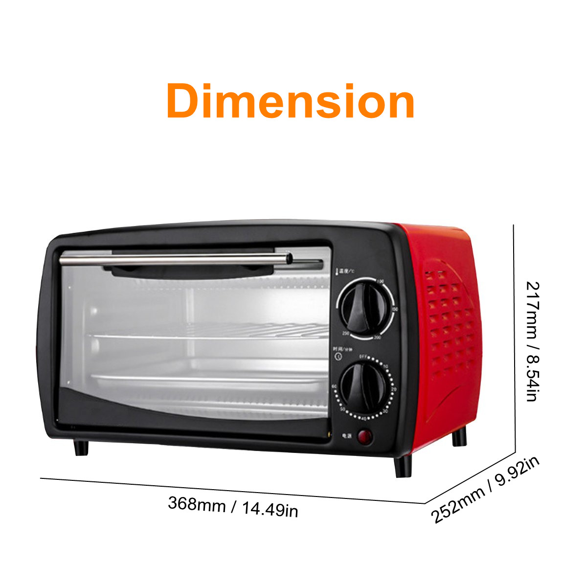 2000W-Convection-Electric-Toaster-Oven-12L-Countertop-Bake-Broil-Toast-Pizza-1671629