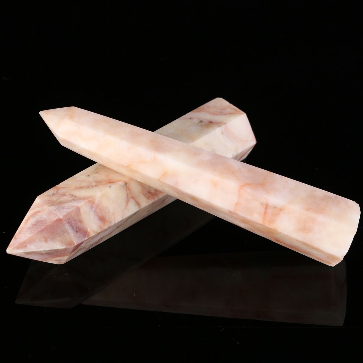 200g-Natural-Rhodochrosite-Crystals-Obelisk-Quartz-Point-Healing-Gemstone-Mineral-1535719