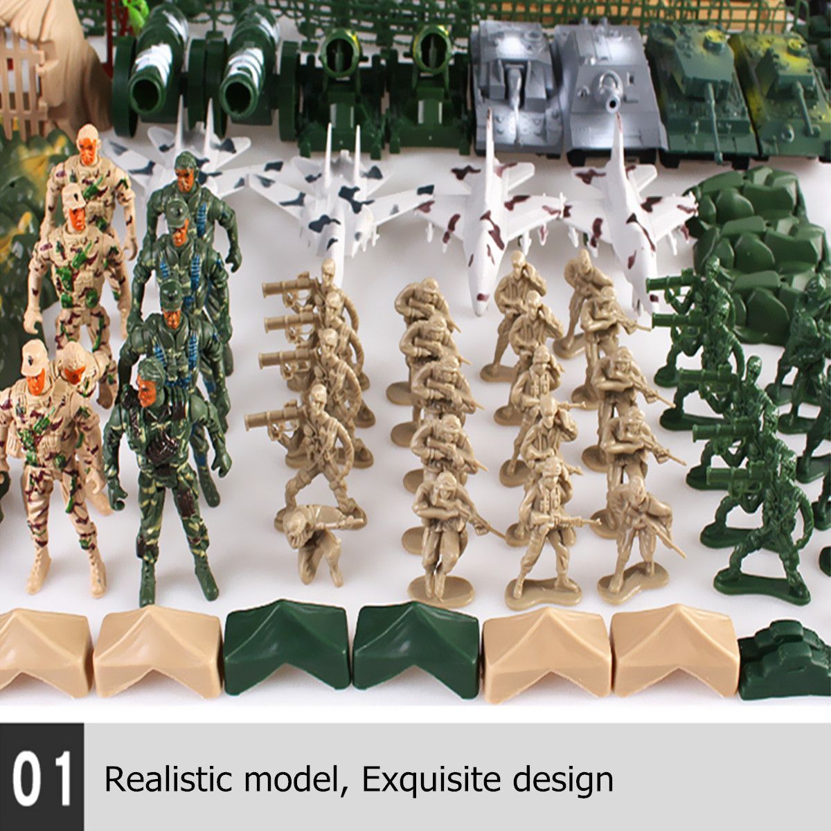 200pcs300pcs-Army-Soldier-Military-Model-DIY-War-Scene-Kids-Toys-1472979