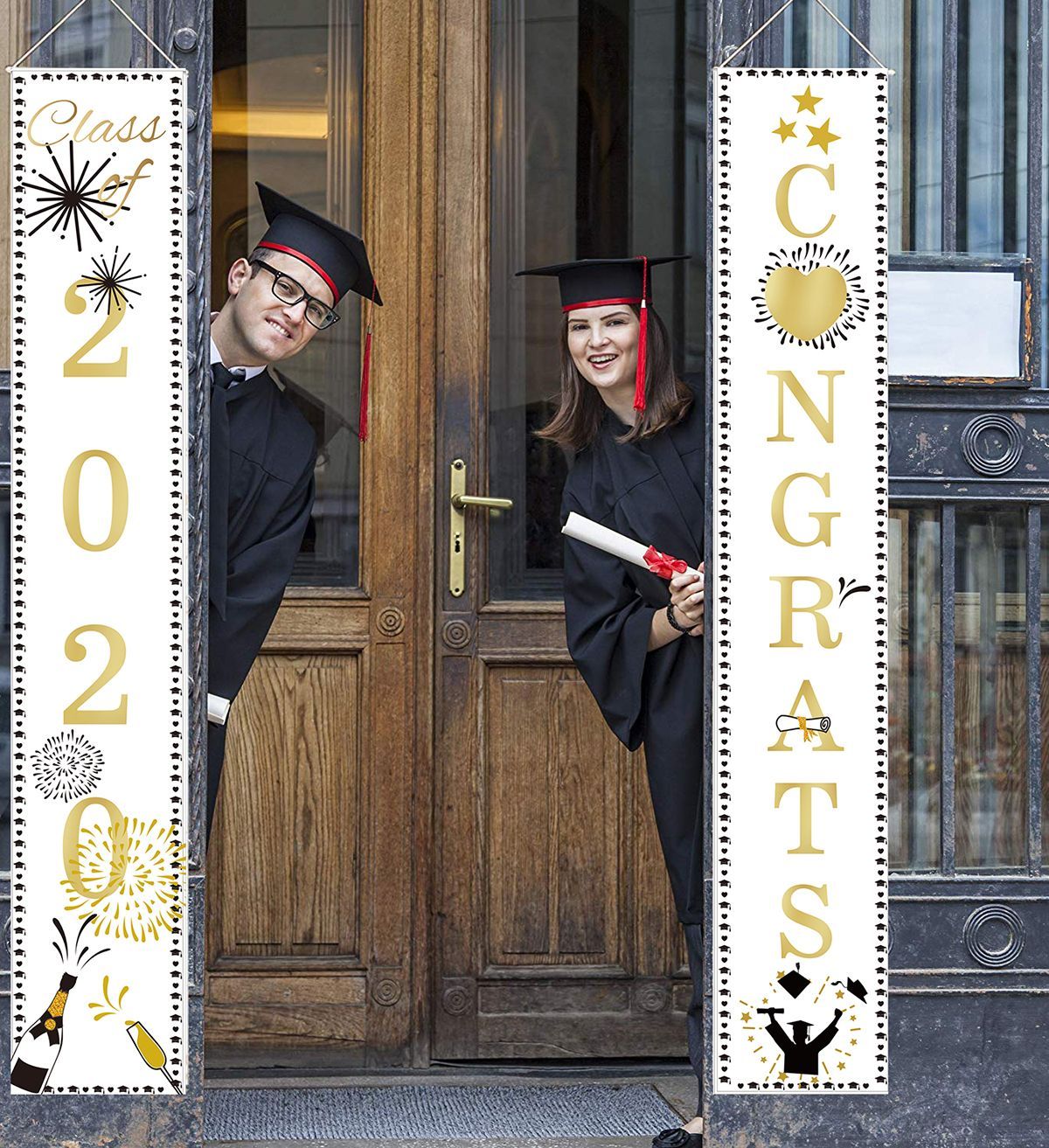 2020-Graduation-Porch-Sign-Graduats-Hanging-Banner-Cloth-Plaques-Signs-30x180CM-Decorations-1648096