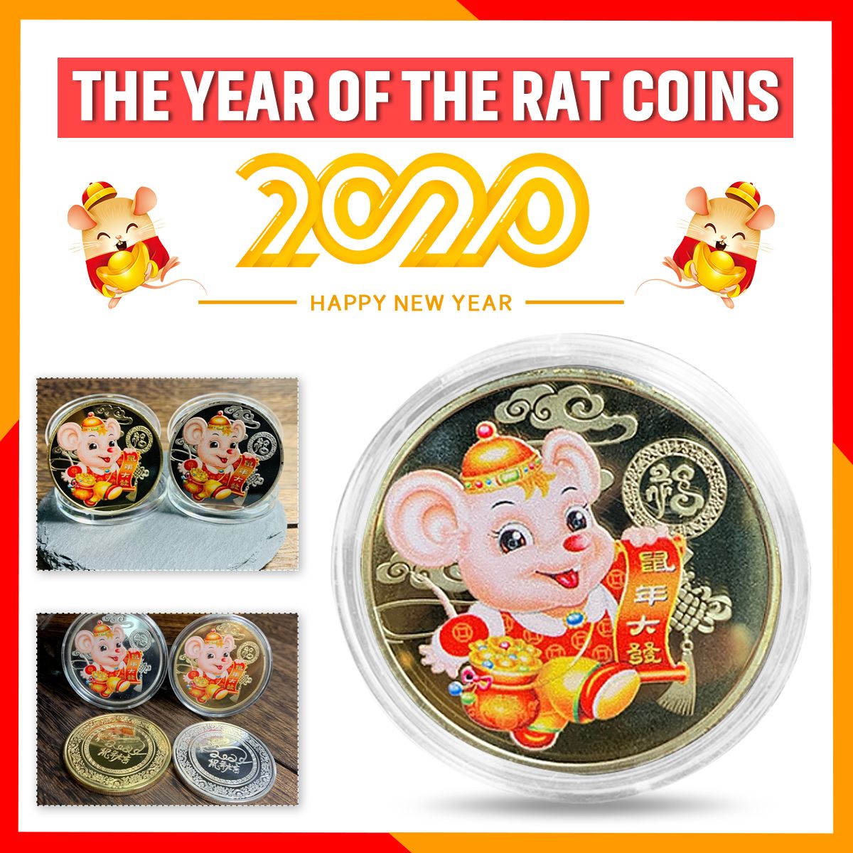 2020-Year-Of-Rat-Commemorative-Coin-SilverGold-Plated-Home-Non-currency-Coins-1651271