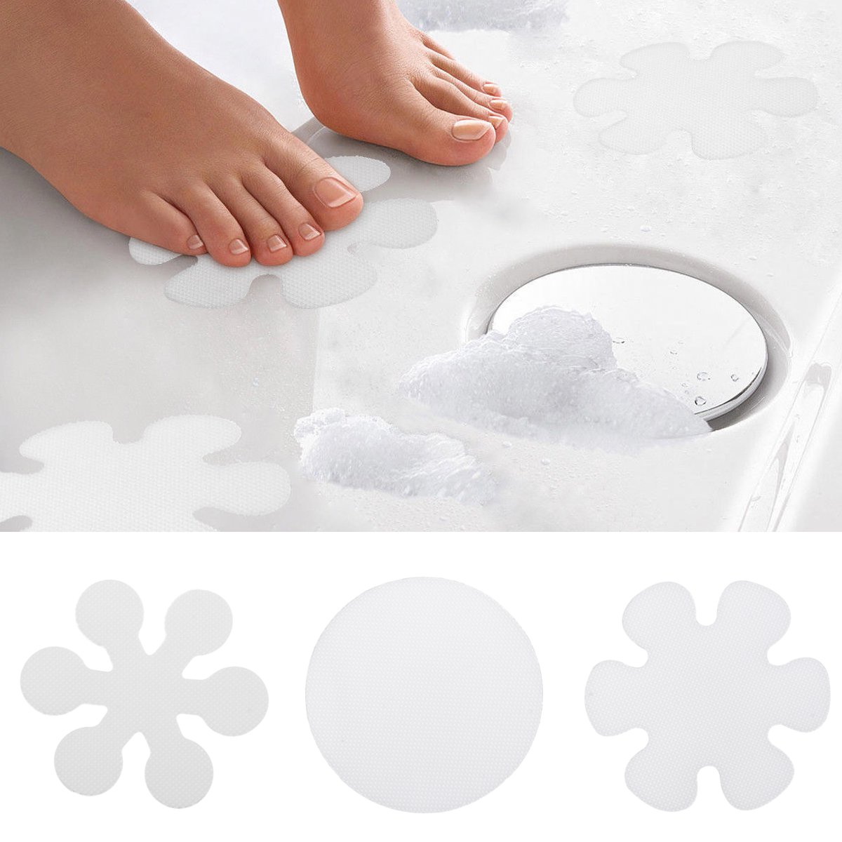 20Pcs-Non-Slip-Applique-Stickers-Bath-Tub-Treads-Anti-Skid-Shower-Bathroom-Mat-Waterproof-Tape-1380148