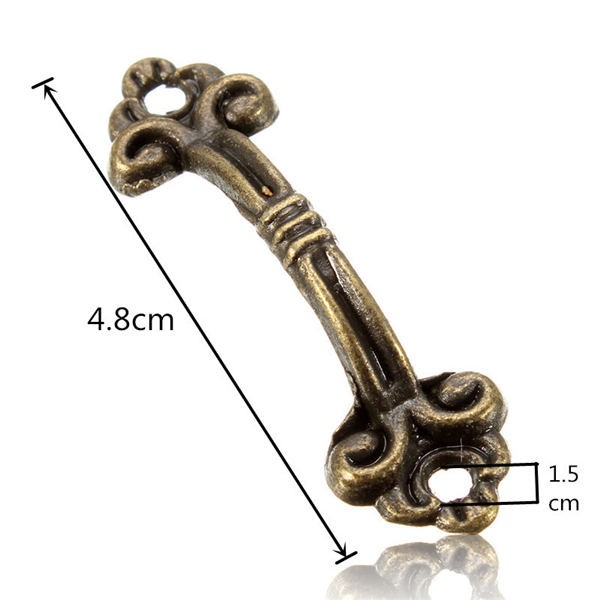 20pcs-48x15cm-Cabinet-Handles-Knobs-Bronze-Charm-Connectors-With-Screws-1017446