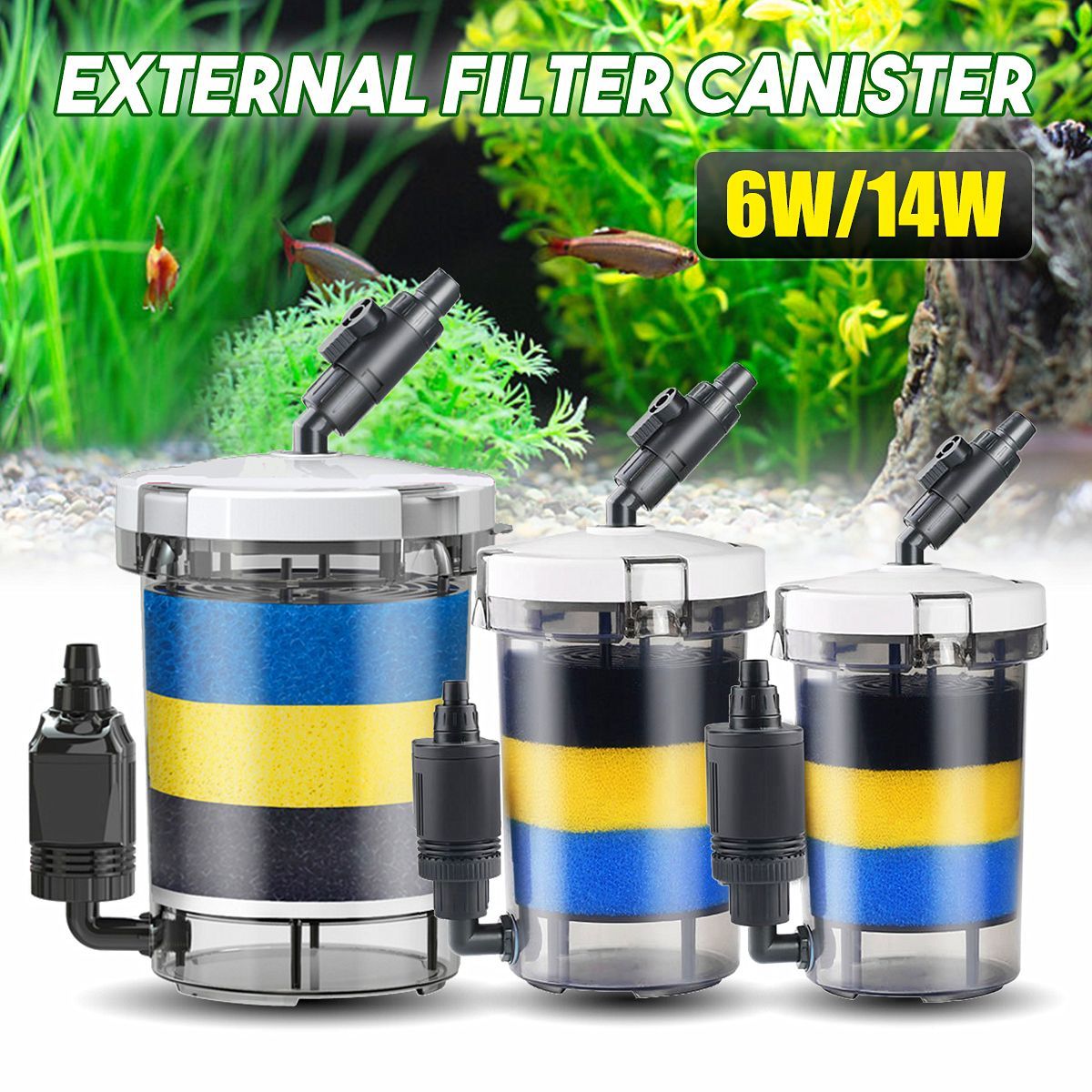 220V-Aquarium-External-Canister-Filter-Fish-Water-Tank-Air-Pump-Sponge-Pond-800LH-1616492