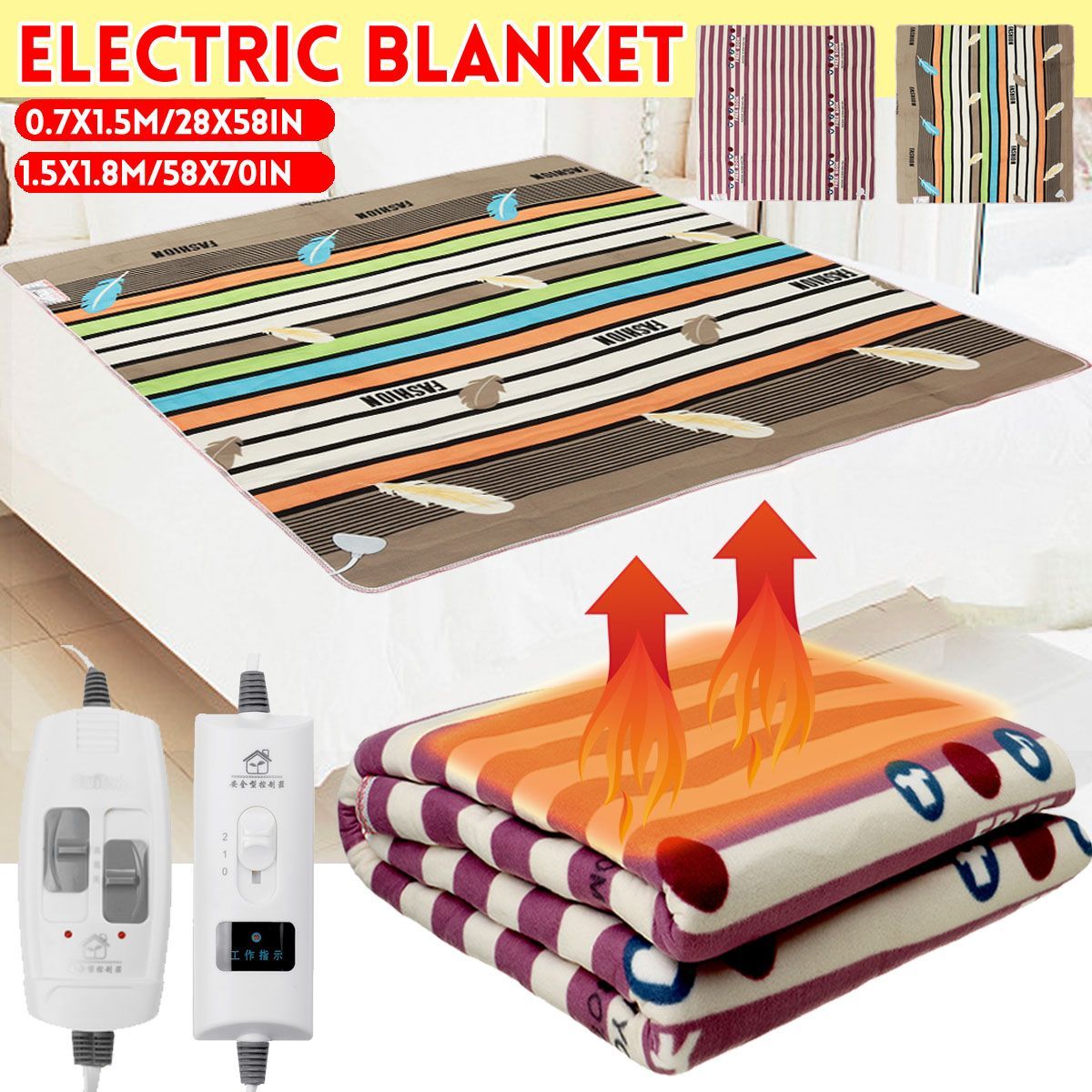 220V-Electric-Blanket-Heated-Thermostat-Household-2-Gears-Heating-Beds-Warm-Home-1755251