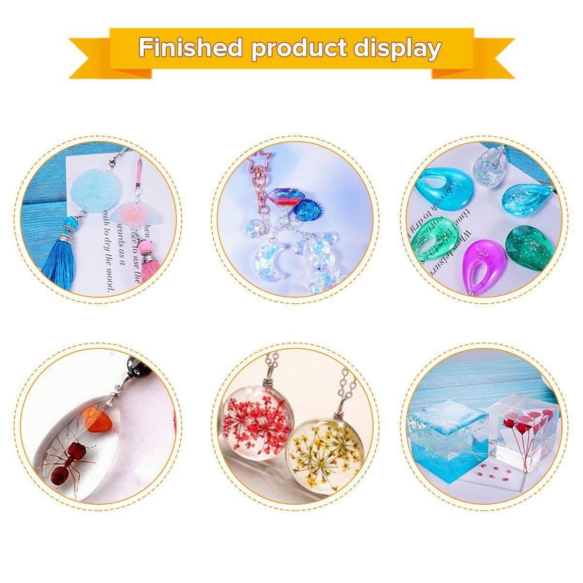 248PCS-Silicone-Earring-Pendant-Mold-Necklace-Jewelry-Resin-Mould-Casting-Craft-1704653