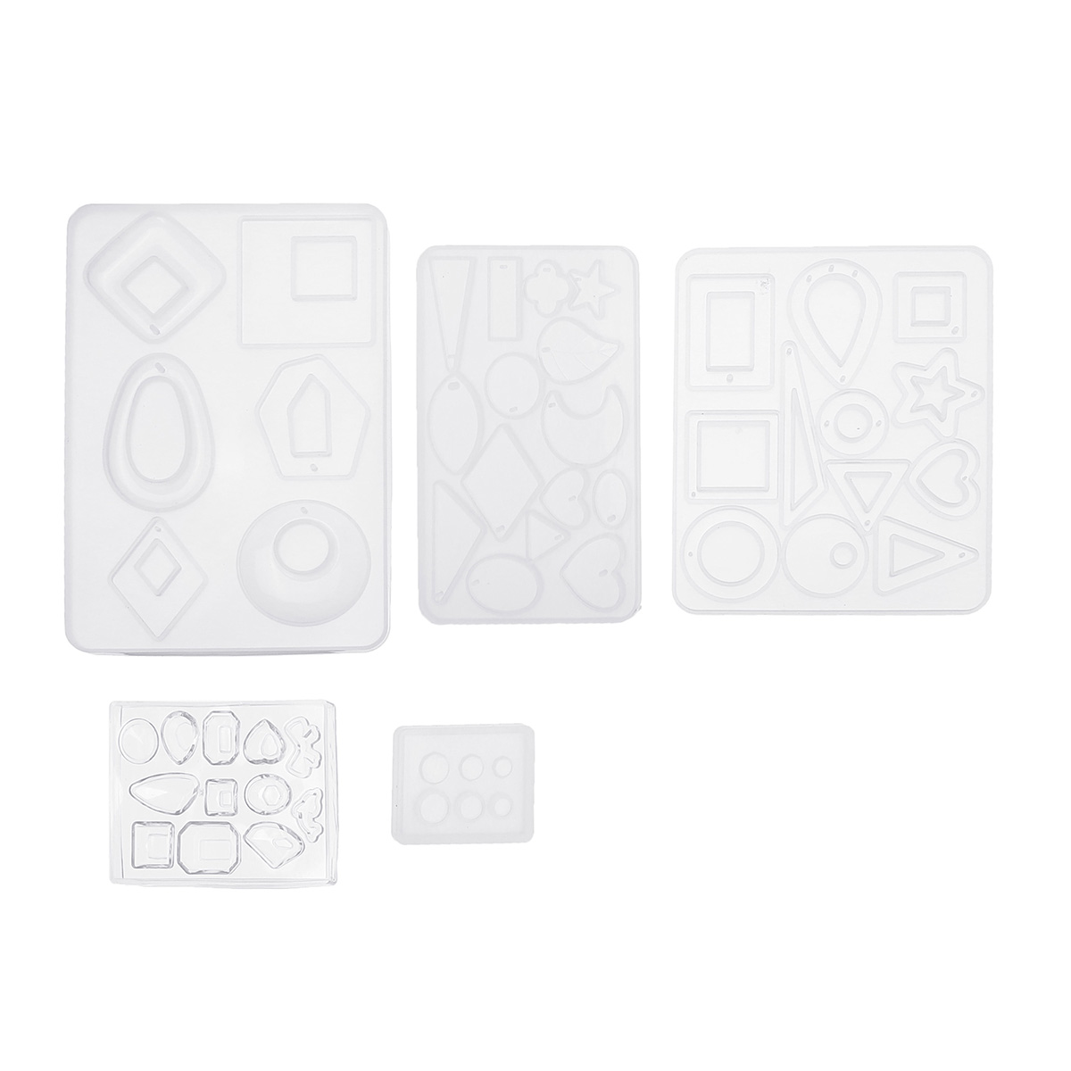 248Pcs-Resin-Casting-Molds-Jewelry-Making-Silicone-Mould-Metal-Pendant-Craft-Kit-1667574