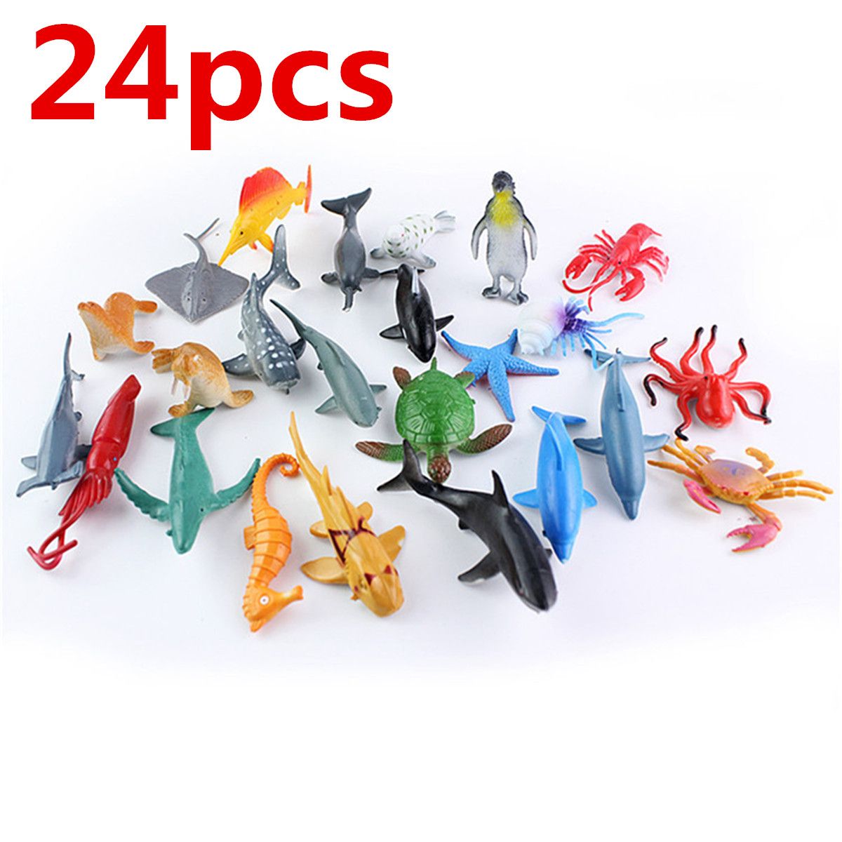 24PCS-Plastic-Ocean-Animals-Figure-Sea-Dolphin-Turtle-Creatures-Model-Toys-Gift-1472912