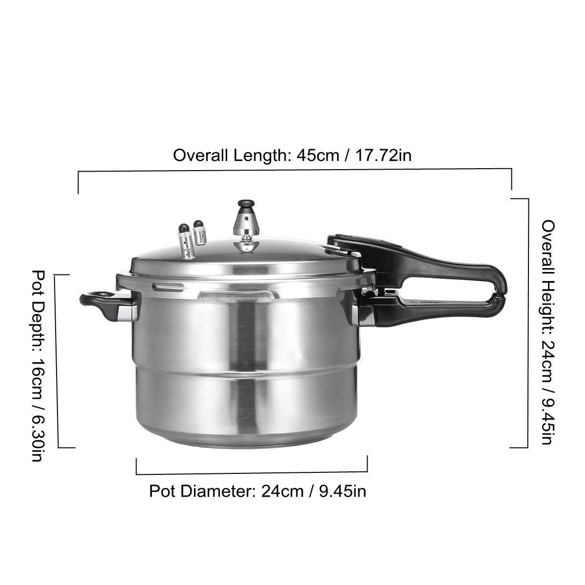 24cm-Aluminum-Pressure-Cooker-Pot-Fast-Cooking-Kitchen-Large-Capacity-1673196