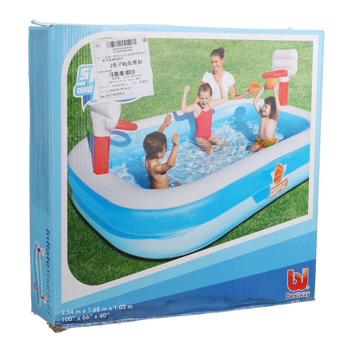254168102cm-Inflatable-Swimming-Pool-Family-Garden-Outdoor-Paddling-Pool-Summer-Relax-Fun-1700382