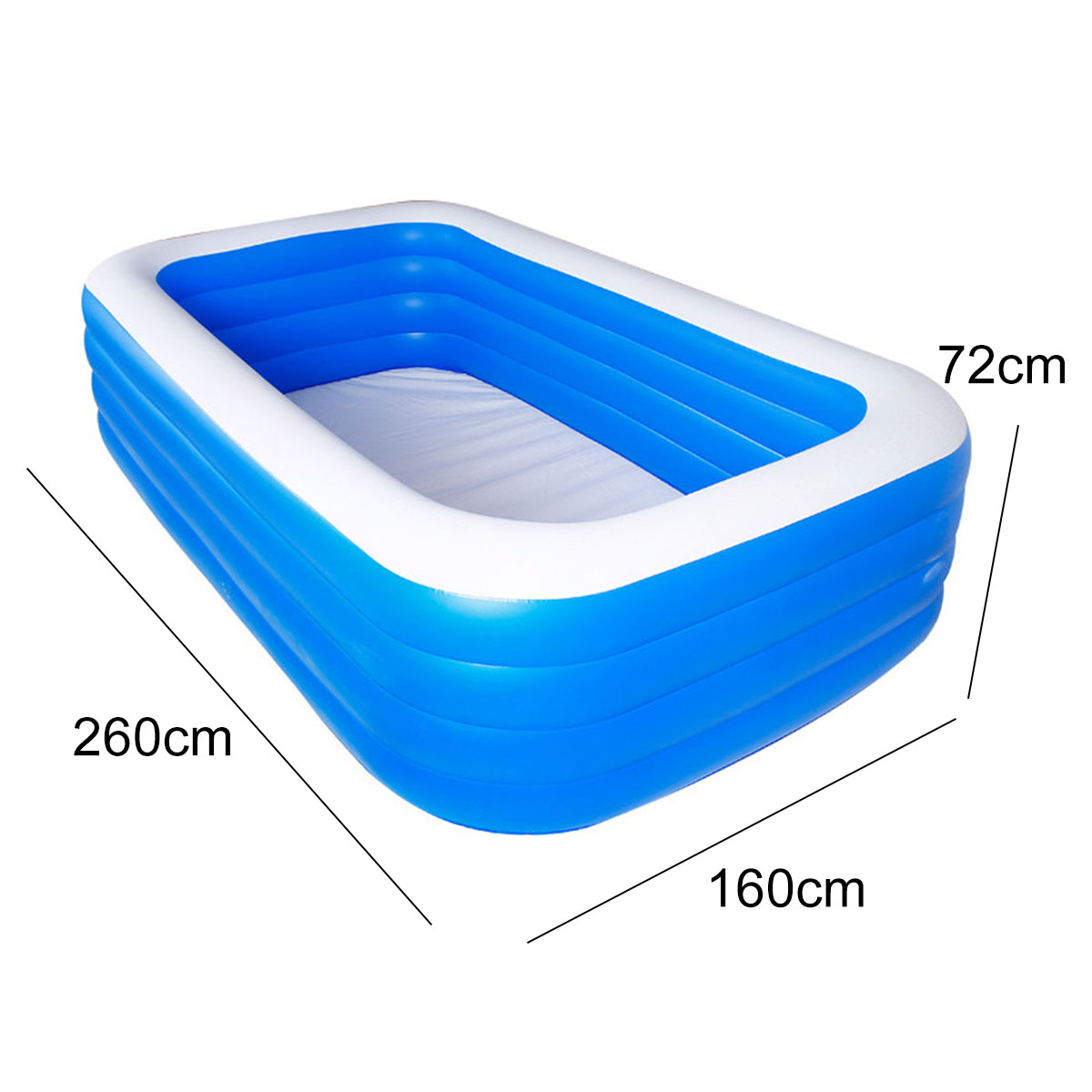 260x160x72cm-4-Layers-Family-Home-Backyard-Kids-Inflatable-Swimming-Pool-Adult-Children-Bathtub-Ball-1718088