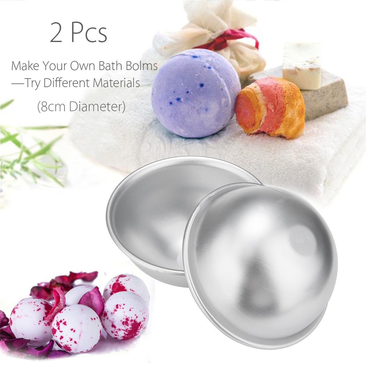 2Pcs-8cm-Aluminum-Bath-Molds-Sphere-Round-Ball-Mould-DIY-Handmade-Crafts-1405991