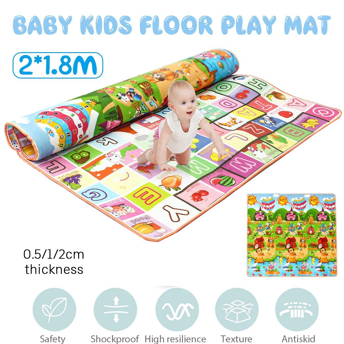 3-Size-Baby-Kids-Floor-Play-Mat-Rug-Picnic-Cushion-Crawling-Mat-Pad-Waterproof-1530923