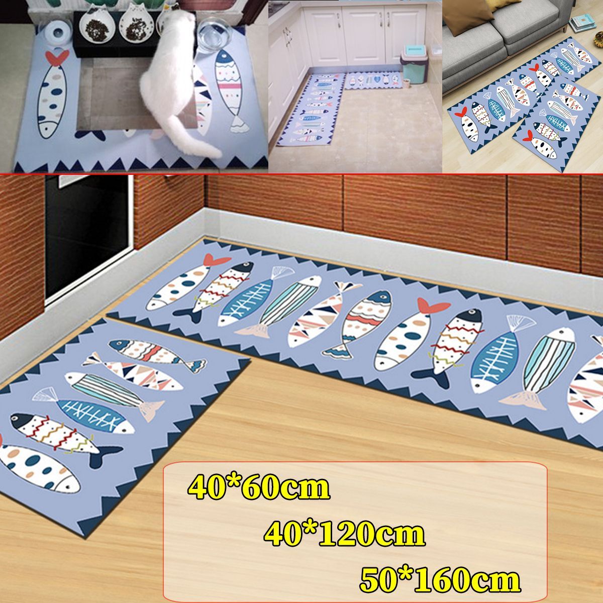 3-Sizes-Flannel-Cartoon-Anti-Skid-Area-Rug-Dining-Room-Home-Carpet-Floor-Mat-1452287