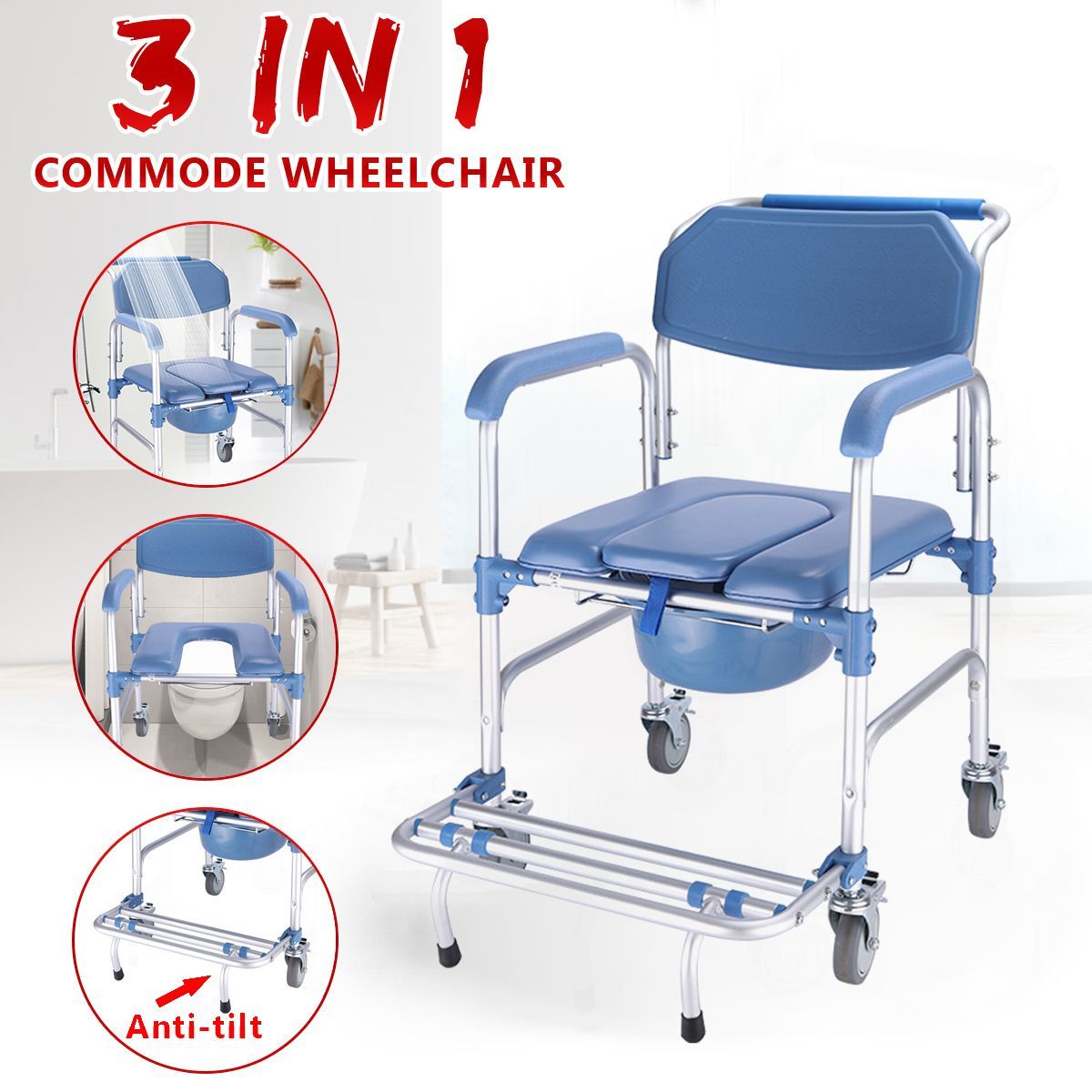 3-in1-Commode-Wheelchair-Toilet-Shower-Seat-Potty-Bathroom-Rolling-Chair-Soft-1670767