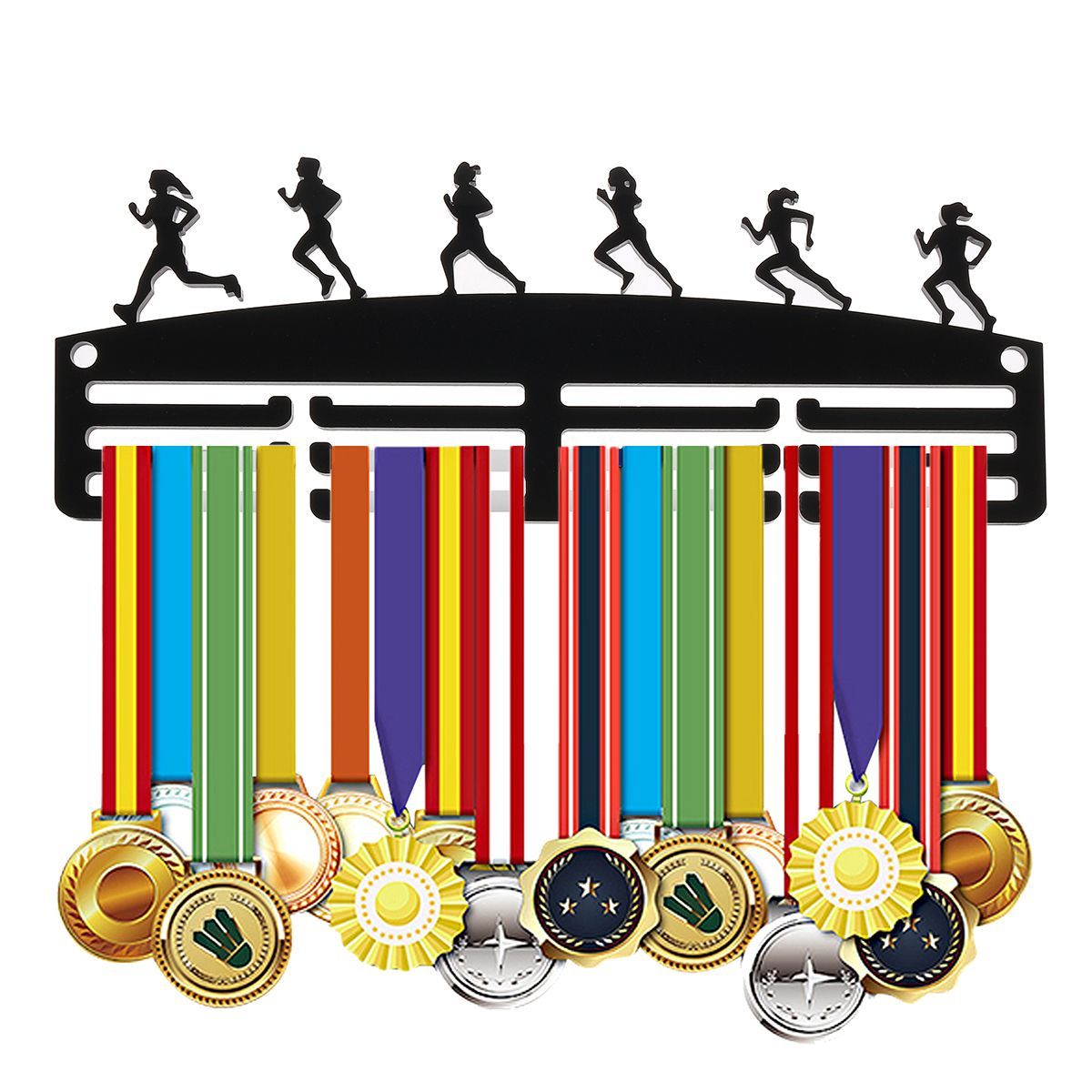 300x115x5mm-Acrylic-Personalised-3-Tier-Medal-Hanger-Holder-Rack-1667984