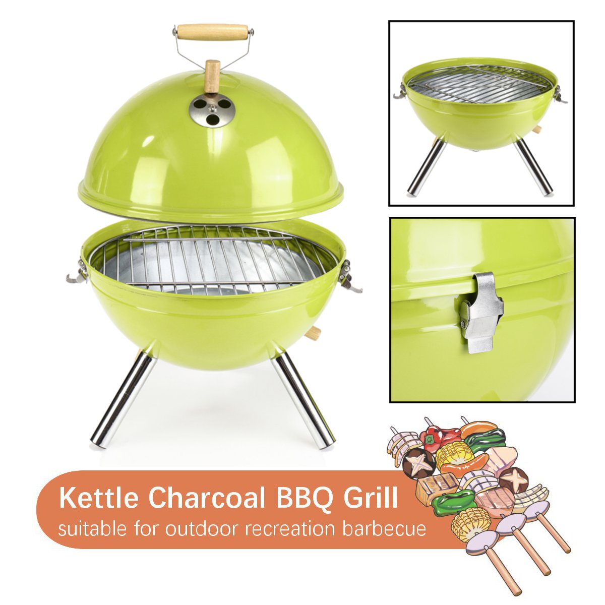 30x44cm-Iron-Oven-BBQ-Grill-Charcoal-Grill-Portable-Party-Accessories-Household-Barbecue-Tools-1563711