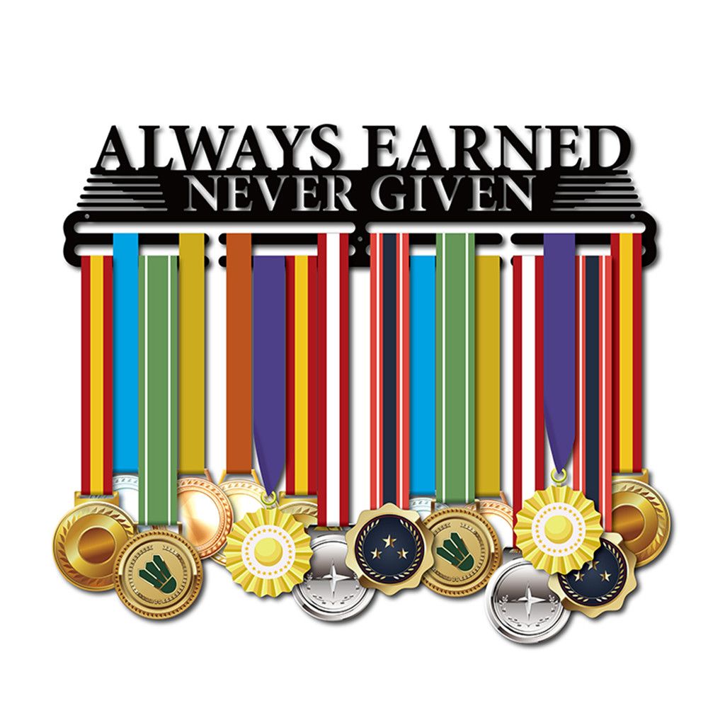 32-Medals-Holder-Sport-Stainless-Steel-Running-Medal-Hanger-Display-Rack-Decorations-1555325
