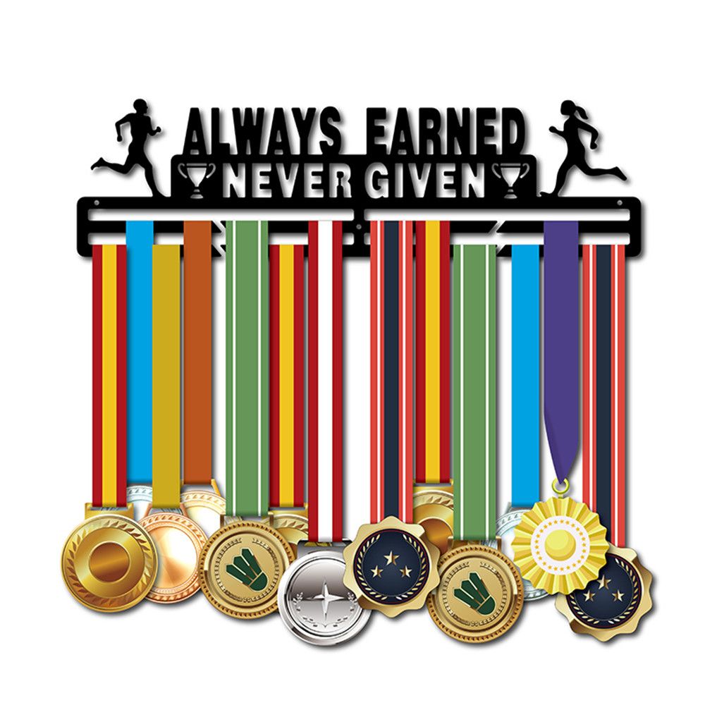 32-Medals-Holder-Sport-Stainless-Steel-Running-Medal-Hanger-Display-Rack-Decorations-1555325