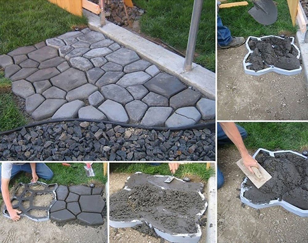 36cm-Irregular-Walk-Maker-Stepping-Stone-Reusable-Paver-Molds-Brick-Mould-Cement-Brick-Mold-DIY-Gard-1521929