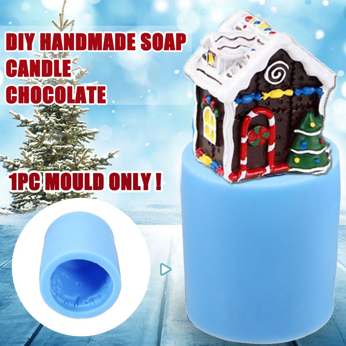 3D-Christmas-House-Silicone-Fondant-Mould-Baking-Handmade-Candle-Soap-Mold-DIY-1581091