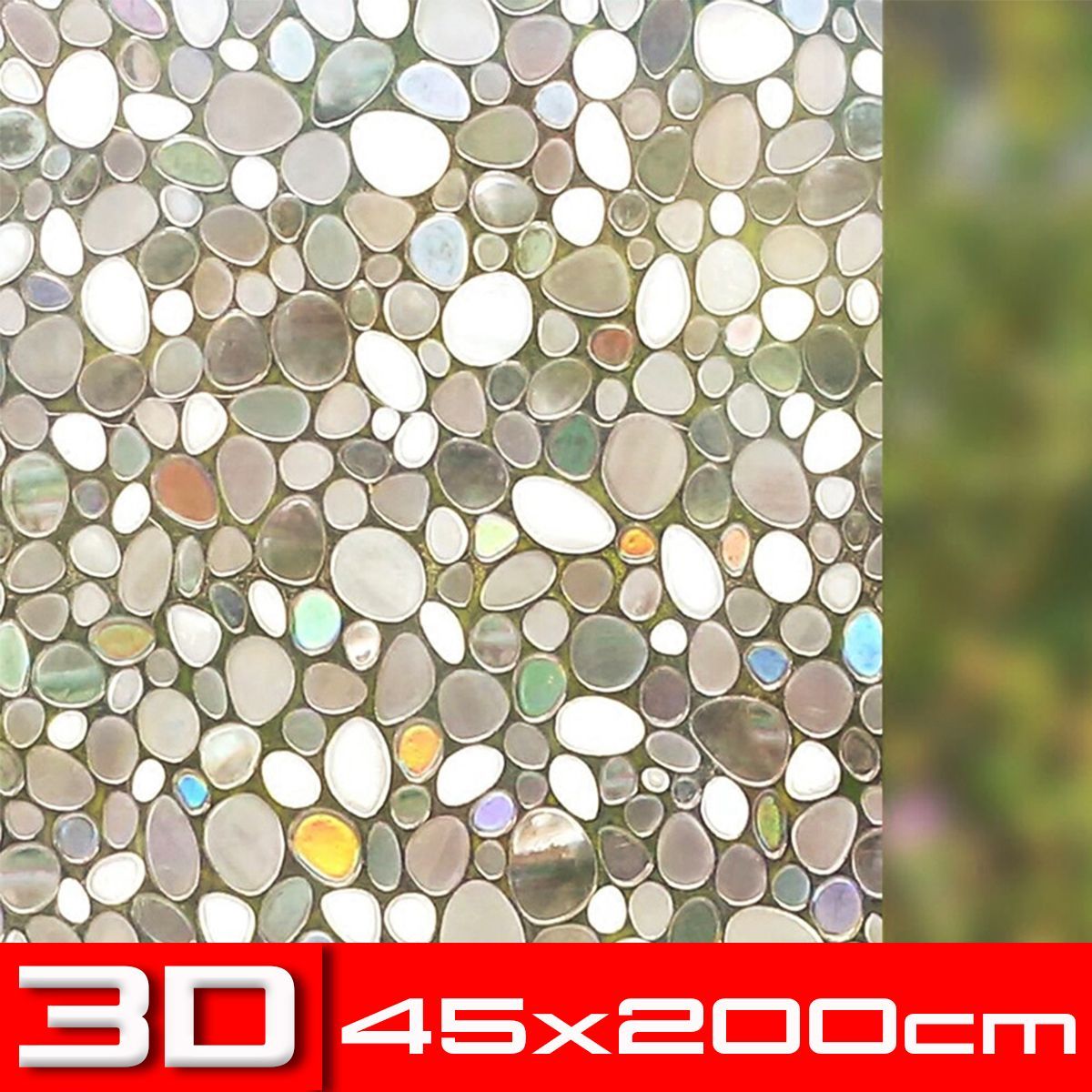 3D-Cobblestones-Static-Decorative-Window-Film-Privacy-Non-Adhesive-45x200cm-1630534