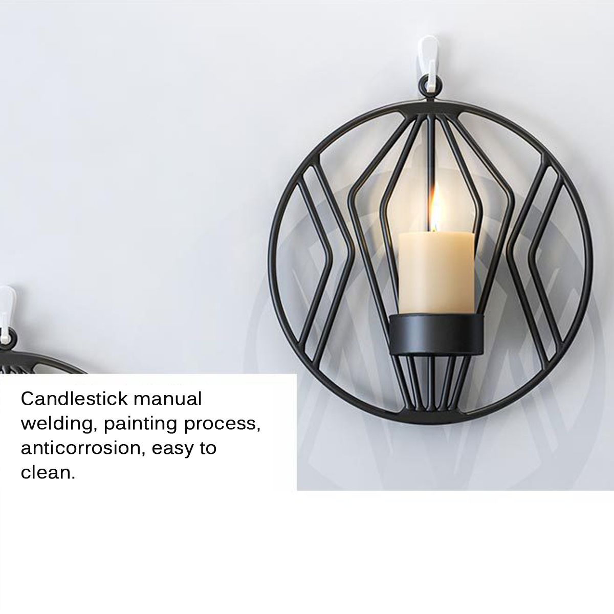 3D-Geometric-Candlestick-Iron-Wall-Candle-Holder-Sconce-Warm-Home-Party-Decor-1727945